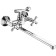 Fashun A2225 bath mixer, two -wound, pour 370 mm, with a shower set, chrome