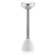 Submarine blender Brayer 1242br, 800 watts, stainless blades, 2 speeds, 2 nozzles, white