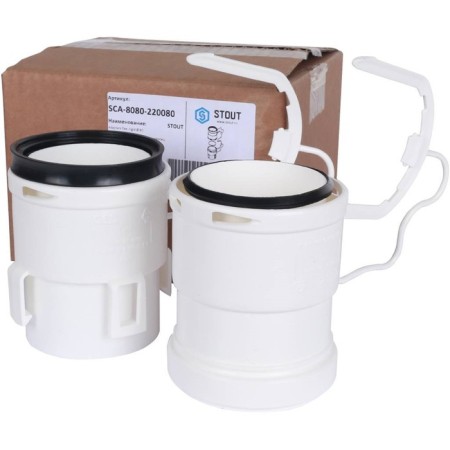 SCA-8080-220080 chimney element, condensation adapters for a flexible pipe, D = 80 mm-5