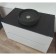The countertop under the Uperwood Tanos HPL 100 cm sink, invoice, plastic, black
