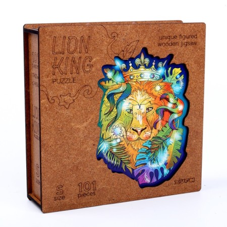 Figure puzzle "King Leo" s-7