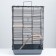 Chinchilla cage (2 wooden shelves), 58 x 40 x 90 cm Mix flowers