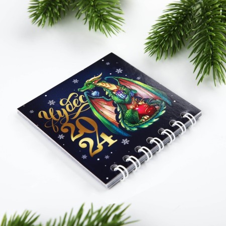 Spiral calendar "Miracles 2024", 7 x 7 cm-3