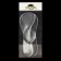 Half -slopes for shoes, with an supervisor, massage, silicone, 19 × 6.7 cm, pair, color transparent