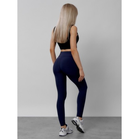 Femic fitness legins, size 42-46, dark blue color-14