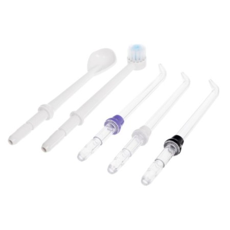 Irrigator KZ 1372, stationary, 800 ml, 10 modes, 5 nozzles, from the network, white-7