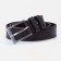 Belt with a screw, a purse, a keyboard, brown color