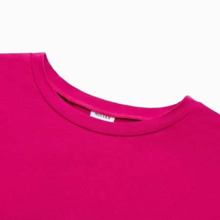Women's Longsliva Minaku: Basic Line Fuchsia Color, Size 52-5