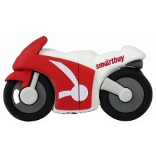 Флешка Smartbuy Wild series "Байк", 32 Гб, USB 2.0, чт до 25 Мб/с, зап до 15 Мб/с, красная