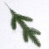 Decor "spruce spray", set of 5 pcs., Size 1 pc. - 28 × 11 × 2 cm