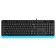 Keyboard A4Tech FSTYLER FKS10, wired, membrane, USB, black