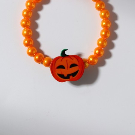 Halloween Bracelet "Happy Halloween", D = 5 cm.-2