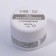 Heling gel, with dried flowers, 3 phase, 9 g, led/uv, transparent/pink color