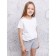 Shorts for a boy, height 110 cm, gray color