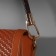 Handle for bag, 55 cm, brown color