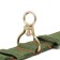 Four-layer collar with a swivel, 65 x 4 cm, Osh 54-60 cm, polyester, green