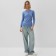 Female jumper minku, blue color, rr 42-44