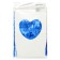 Garland "rain" with sticky tape, 2 meters, blue color