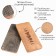 Sadhu, a board with nails, for yoga "Luna", 2 pcs, step 8 mm, 14 x 30 cm