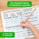 Trainer "Russian language for grade 1", 68 p.