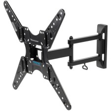 Кронштейн для телевизора Kromax OPTIMA-414 черный 20"-55" макс.30кг настенный поворотно-выдв   10047
