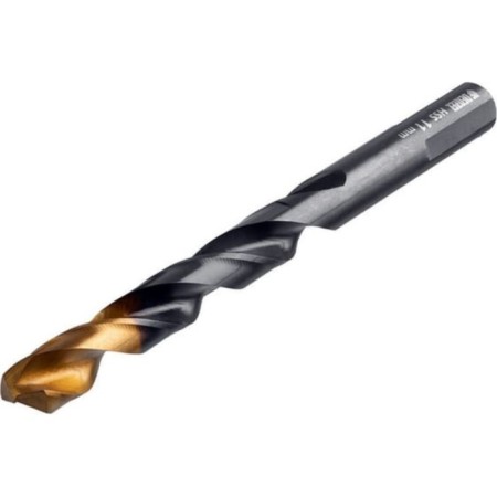 Drill Denzel 717223, 11 mm, HSS-Tin, Golden Tip, 6 pcs.-1