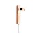 LED LED Wall lamp with a switch Ambrella Light, Wall, FW161, LED, 6 W, 450LUM, 3000K, Gold Color Gold
