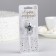 Candle in the cake on the skewer "Air star", number 7, 3.5 cm, silver