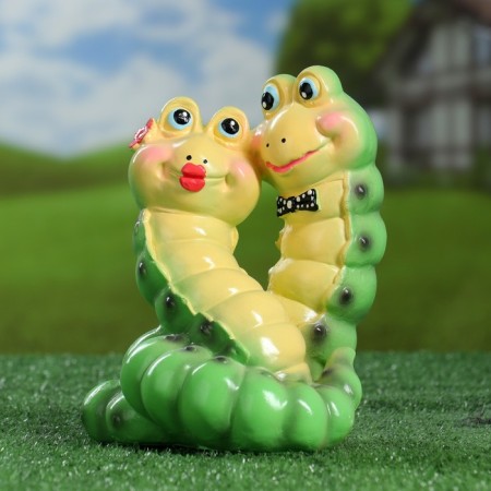 Garden figure "caterpillars" 21x16x15cm