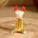 Filimonovskaya toy whistle "Cow", 5 x 7 cm