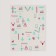 New Year! Nail stickers "holiday", fluorescent