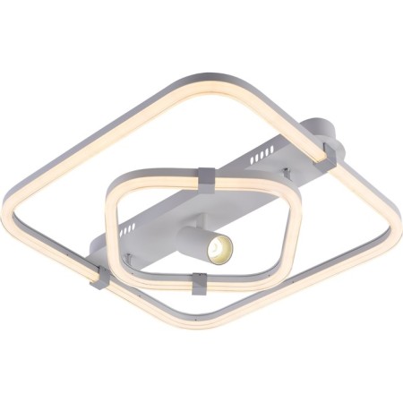 Ceiling light ESCADA, 10280/2LED. 1x62+3W, LED, 4850LM, 3000/4000/6500K, 545x505x155 mm, color chromium-2