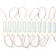 LED module SMD5730, 2 W, 6 LED, 190 LM, IP65, 6500K, 12 V white, set 20 pcs.