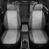 Auto-Chekhls for Peugeot Expert Tepee 2 since 2007-2016, 3 places, van, perforation, eco-leather, light gray color, dark gray