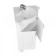 Tumba "Verona 60 angular" floor with a sink "classic" corner