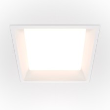 The built-in lamp Technical DL054-24W3K-W, 24W, 17x17x5.5 cm, LED, 1800LM, 3000K, white color