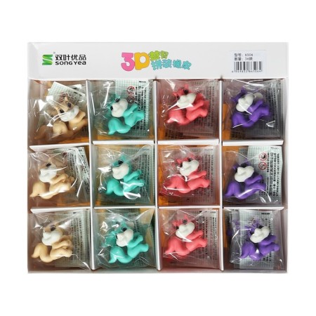 Figure eraser "Squirrel", mix-7