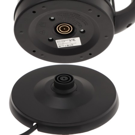 Electric kettle IRIT IR-1355, metal, 2 l, 1500 watts, black-6