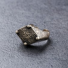 Military Ring Ring, Brass