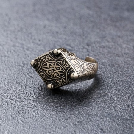 Military Ring Ring, Brass