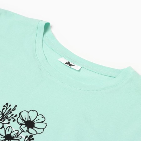 Homemade female "Flowers", mint, size 56-1