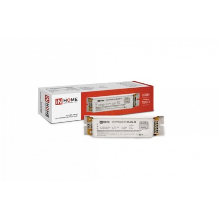 Epra for fluorescent lamps In Home ETL-236-A2, 2x36 W, T8/G13