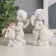Polystone souvenir "Snowty Angel with Heart" mix 7.7x5x3.7 cm