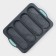 Silicone form for baking with perforation "Bread", 34.5 × 23.5 × 2.5 cm, 4 cells (20 × 6.2 × 2.4 cm), color gray color