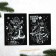 New Year's engraving "New Year! Snow Maiden ", with a color effect, 2 pcs