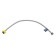 Flexible eyeliner for water zein, 1/2 ", nut-gayka, 60 cm, with a key for installation