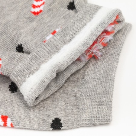 Women's socks "Cloudberries" Color gray, size 23-25-3