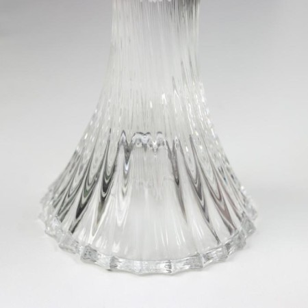 Glass of glass per 1 candle "Vitk" transparent 13.5x7x7 cm-2