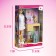 Cabinet-model “Doctor Lisa” with a baby, furniture and accessories
