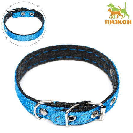 Collar of nylon, 30 x 1.2 cm, dimensionless, mix of flowers-2